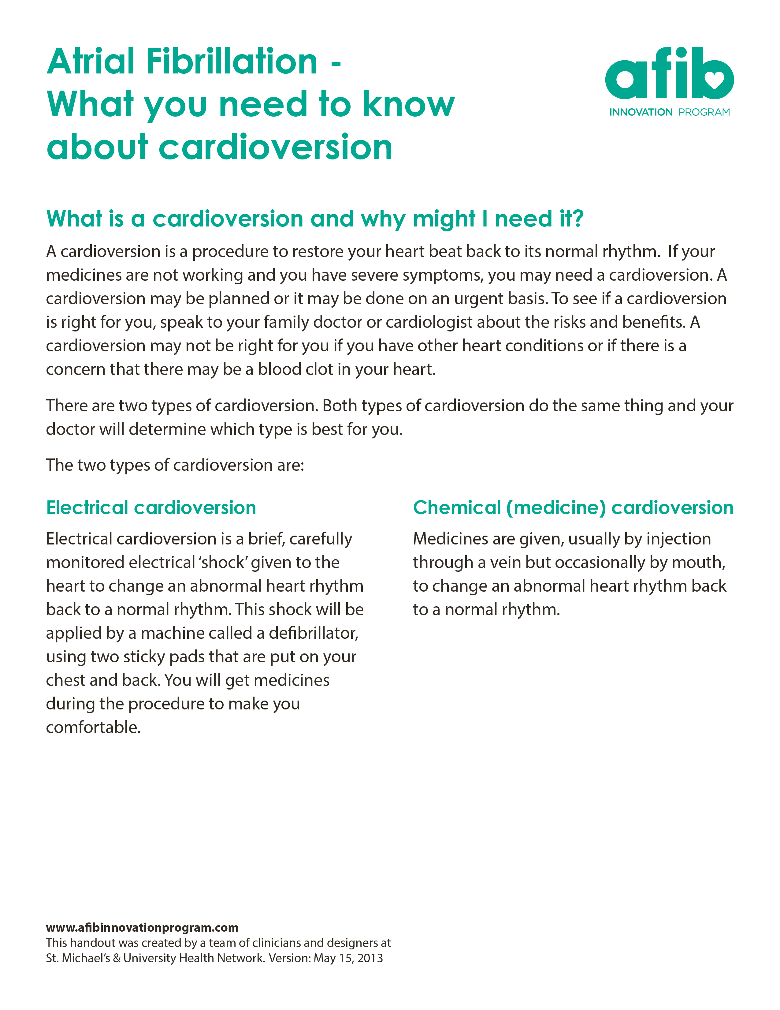 Cardioversion